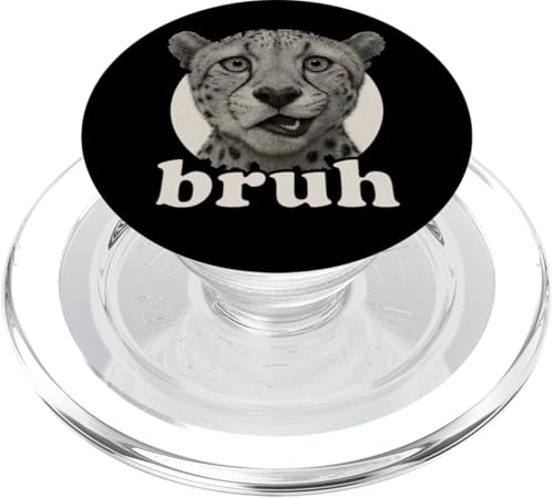 Lustiger Gepard Bruh Humor Meme Zoo Day Jungen Mädchen PopSockets PopGrip für MagSafe Lustiger Gepard Bruh Humor Meme Zoo Day Jungen Mädchen PopSockets PopGrip für MagSafe von BruhAxis1