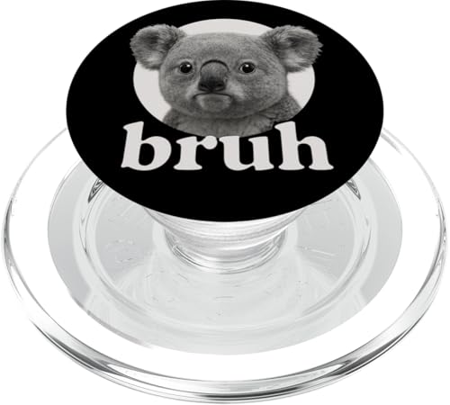 Lustiger Koala Bruh Humor Meme Zoo Day Jungen Mädchen PopSockets PopGrip für MagSafe Lustiger Koala Bruh Humor Meme Zoo Day Jungen Mädchen PopSockets PopGrip für MagSafe von BruhAxis1
