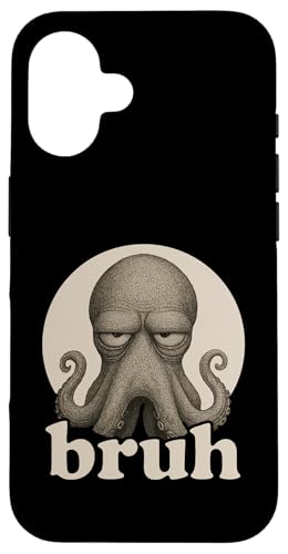 Lustiger Oktopus Bruh Humor Meme Zoo Day Jungen Mädchen Hülle für iPhone 16 Lustiger Oktopus Bruh Humor Meme Zoo Day Jungen Mädchen Hülle für iPhone 16 von BruhAxis1