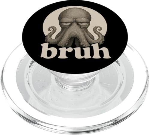 Lustiger Oktopus Bruh Humor Meme Zoo Day Jungen Mädchen PopSockets PopGrip für MagSafe Lustiger Oktopus Bruh Humor Meme Zoo Day Jungen Mädchen PopSockets PopGrip für MagSafe von BruhAxis1