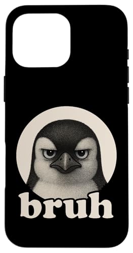 Lustiger Pinguin Bruh Humor Meme Zoo Day Jungen Mädchen Hülle für iPhone 16 Pro Max Lustiger Pinguin Bruh Humor Meme Zoo Day Jungen Mädchen Hülle für iPhone 16 Pro Max von BruhAxis1