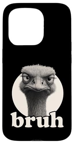 Lustiger Strauß Bruh Humor Meme Zoo Day Jungen Mädchen Hülle für iPhone 15 Pro Lustiger Strauß Bruh Humor Meme Zoo Day Jungen Mädchen Hülle für iPhone 15 Pro von BruhAxis1