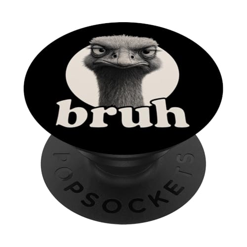Lustiger Strauß Bruh Humor Meme Zoo Day Jungen Mädchen PopSockets Klebender PopGrip Lustiger Strauß Bruh Humor Meme Zoo Day Jungen Mädchen PopSockets Klebender PopGrip von BruhAxis1
