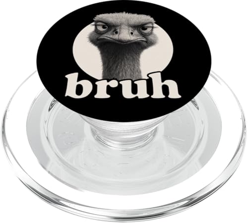 Lustiger Strauß Bruh Humor Meme Zoo Day Jungen Mädchen PopSockets PopGrip für MagSafe Lustiger Strauß Bruh Humor Meme Zoo Day Jungen Mädchen PopSockets PopGrip für MagSafe von BruhAxis1
