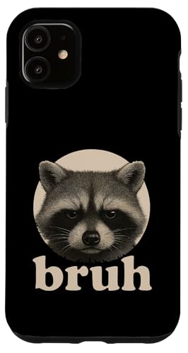 Lustiger Waschbär Bruh Humor Meme Zoo Day Jungen Mädchen Hülle für iPhone 11 Lustiger Waschbär Bruh Humor Meme Zoo Day Jungen Mädchen Hülle für iPhone 11 von BruhAxis1