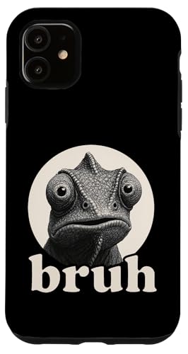 Lustiges Chamäleon Bruh Humor Meme Zoo Day Jungen Mädchen Hülle für iPhone 11 Lustiges Chamäleon Bruh Humor Meme Zoo Day Jungen Mädchen Hülle für iPhone 11 von BruhAxis1