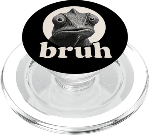 Lustiges Chamäleon Bruh Humor Meme Zoo Day Jungen Mädchen PopSockets PopGrip für MagSafe Lustiges Chamäleon Bruh Humor Meme Zoo Day Jungen Mädchen PopSockets PopGrip für MagSafe von BruhAxis1