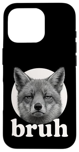 Lustiges Fox Bruh Humor-Meme Zoo Day für Jungen und Mädchen Hülle für iPhone 16 Pro Lustiges Fox Bruh Humor-Meme Zoo Day für Jungen und Mädchen Hülle für iPhone 16 Pro von BruhAxis1