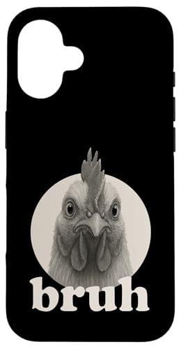 Lustiges Huhn Bruh Humor Meme Zoo Day Jungen Mädchen Hülle für iPhone 16 Lustiges Huhn Bruh Humor Meme Zoo Day Jungen Mädchen Hülle für iPhone 16 von BruhAxis1