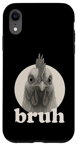 Lustiges Huhn Bruh Humor Meme Zoo Day Jungen Mädchen Hülle für iPhone XR Lustiges Huhn Bruh Humor Meme Zoo Day Jungen Mädchen Hülle für iPhone XR von BruhAxis1