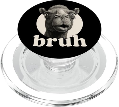 Lustiges Kamel Bruh Humor Meme Zoo Day Jungen Mädchen PopSockets PopGrip für MagSafe Lustiges Kamel Bruh Humor Meme Zoo Day Jungen Mädchen PopSockets PopGrip für MagSafe von BruhAxis1
