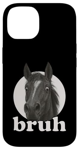 Lustiges Pferd Bruh Humor Meme Zoo Day Jungen Mädchen Hülle für iPhone 14 Lustiges Pferd Bruh Humor Meme Zoo Day Jungen Mädchen Hülle für iPhone 14 von BruhAxis1