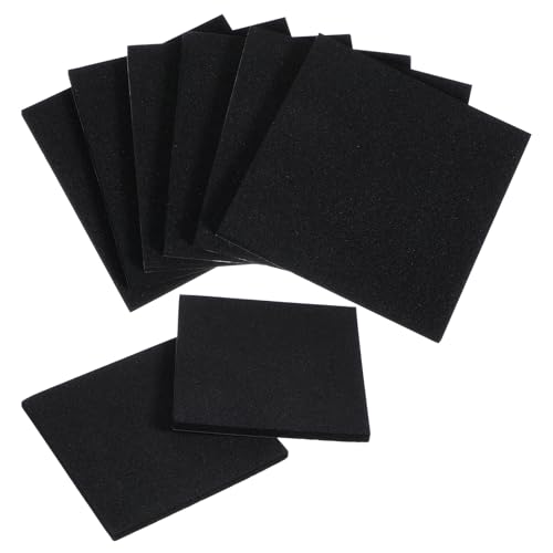 Schaumstoff Selbstklebende 8 Stück Selbstklebende Schaumstoffplatte Schwarz 100 x 100 x 6mm Dicke Schaumstoff Platten Geschlossenzellig Neopren mit Kleberücken Rutschfest Stoßdämpfung Schaumstoffmatte Schaumstoff Selbstklebende 8 Stück Selbstklebende Schaumstoffplatte Schwarz 100 x 100 x 6mm Dicke Schaumstoff Platten Geschlossenzellig Neopren mit Kleberücken Rutschfest Stoßdämpfung Schaumstoffmatte von Bruislard