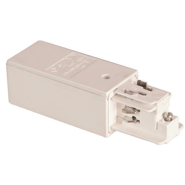 BRUM 3Phasen Enddeinspeisung 88123070 Schutzleiter links, weiss BRUM 3Phasen Enddeinspeisung 88123070 Schutzleiter links, weiss von Brumberg Leuchten GmbH & Co.
