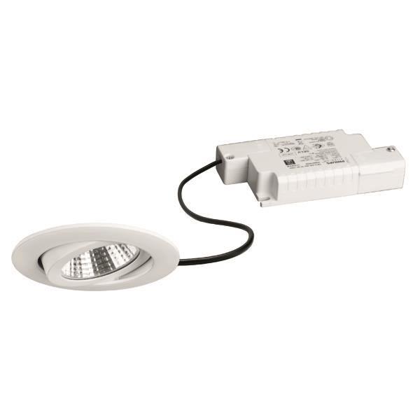 BRUM Einbaustra. rund 6W weiß glanz BB03 650lm 3000K DA68 ET36 inkl dim. Konvert BRUM Einbaustra. rund 6W weiß glanz BB03 650lm 3000K DA68 ET36 inkl dim. Konvert von Brumberg Leuchten GmbH & Co.