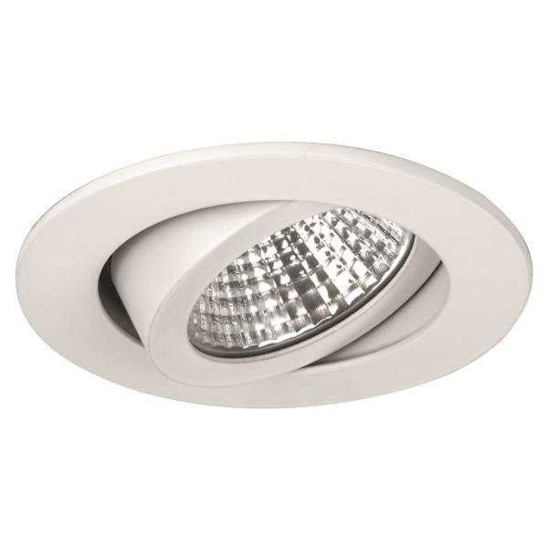 BRUM LED-Einbaus. weiß 7W 2700K 12261073 740lm 350mA schwenk 30° DA68mm ET38mm BRUM LED-Einbaus. weiß 7W 2700K 12261073 740lm 350mA schwenk 30° DA68mm ET38mm von Brumberg Leuchten GmbH & Co.