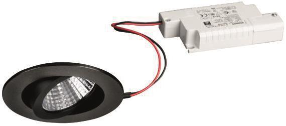 BRUM LED-Einbaustra. IP65 schwarz DAMITA 6W 650lm 3000K 230V dimmbar DA68 ET50mm BRUM LED-Einbaustra. IP65 schwarz DAMITA 6W 650lm 3000K 230V dimmbar DA68 ET50mm von Brumberg Leuchten GmbH & Co.