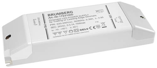 Brumberg 17231000 LED-Trafo 75W 24V dimmbar 1St. von Brumberg