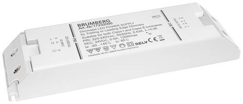 Brumberg 17232000 LED-Trafo 120W 24V dimmbar 1St. Brumberg 17232000 LED-Trafo 120W 24V dimmbar 1St. von Brumberg