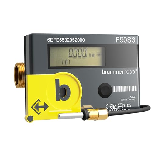 Wärmezähler F90S3 Solar Qp0,6 Nennweite DN15mm Baulänge 110mm 3/4 Zoll Anschlussgewinde abnehmbare Anzeigeeinheit freier Modul-Steckplatz Propylenglykol 40% Wärmezähler F90S3 Solar Qp0,6 Nennweite DN15mm Baulänge 110mm 3/4 Zoll Anschlussgewinde abnehmbare Anzeigeeinheit freier Modul-Steckplatz Propylenglykol 40% von Brummerhoop