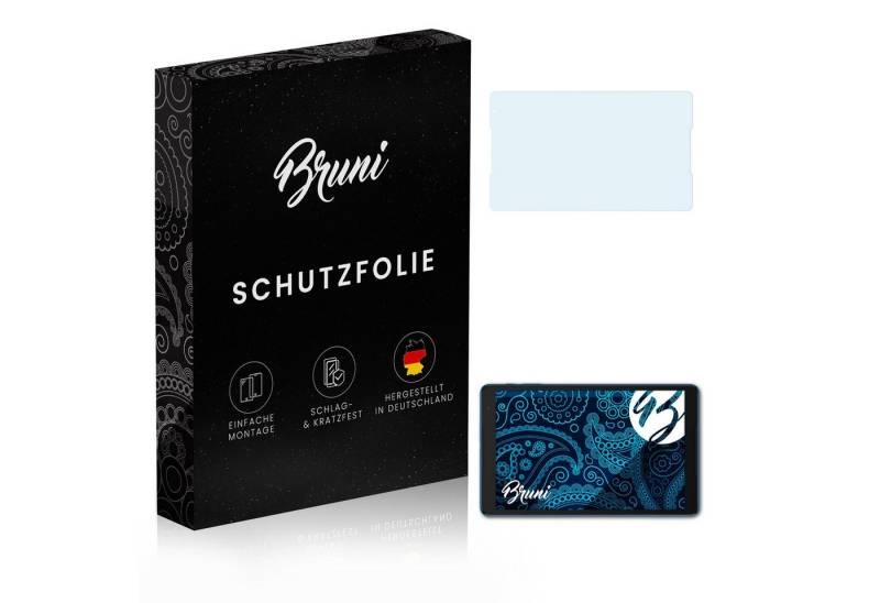 Bruni Schutzfolie Glasklare Displayschutzfolie für 3T 10 2019, (2 Folien), praktisch unsichtbar von Bruni