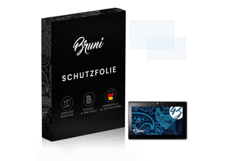 Bruni Schutzfolie Glasklare Displayschutzfolie für Asus TAICHI 31, (2er Set), praktisch unsichtbar von Bruni