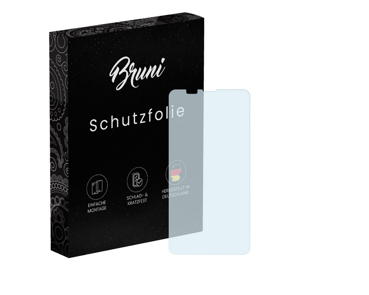 Bruni Schutzfolie Glasklare Displayschutzfolie für Bigme HiBreak Pro, (2 Folien), praktisch unsichtbar von Bruni