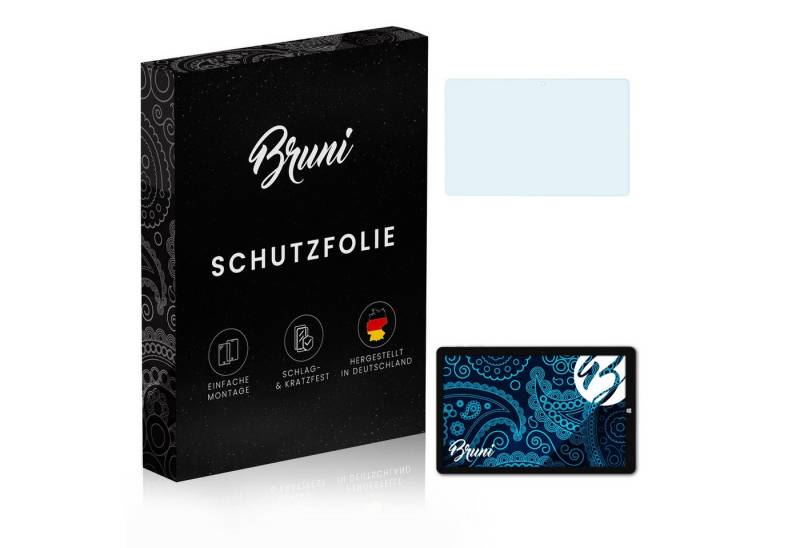 Bruni Schutzfolie Glasklare Displayschutzfolie für Chuwi Hi10 Air, (2 Folien), praktisch unsichtbar von Bruni