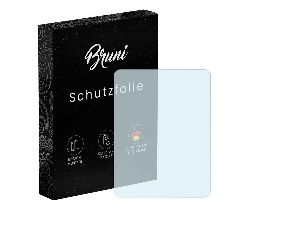 Bruni Schutzfolie Glasklare Displayschutzfolie für Fluke A3000 FC, (2 Folien), praktisch unsichtbar von Bruni