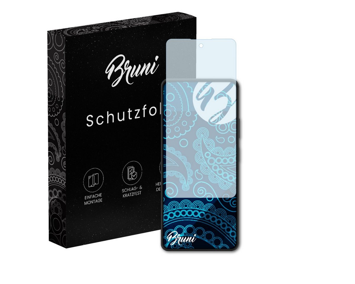 Bruni Schutzfolie Glasklare Displayschutzfolie für FreeYond M6, (2 Folien), praktisch unsichtbar von Bruni