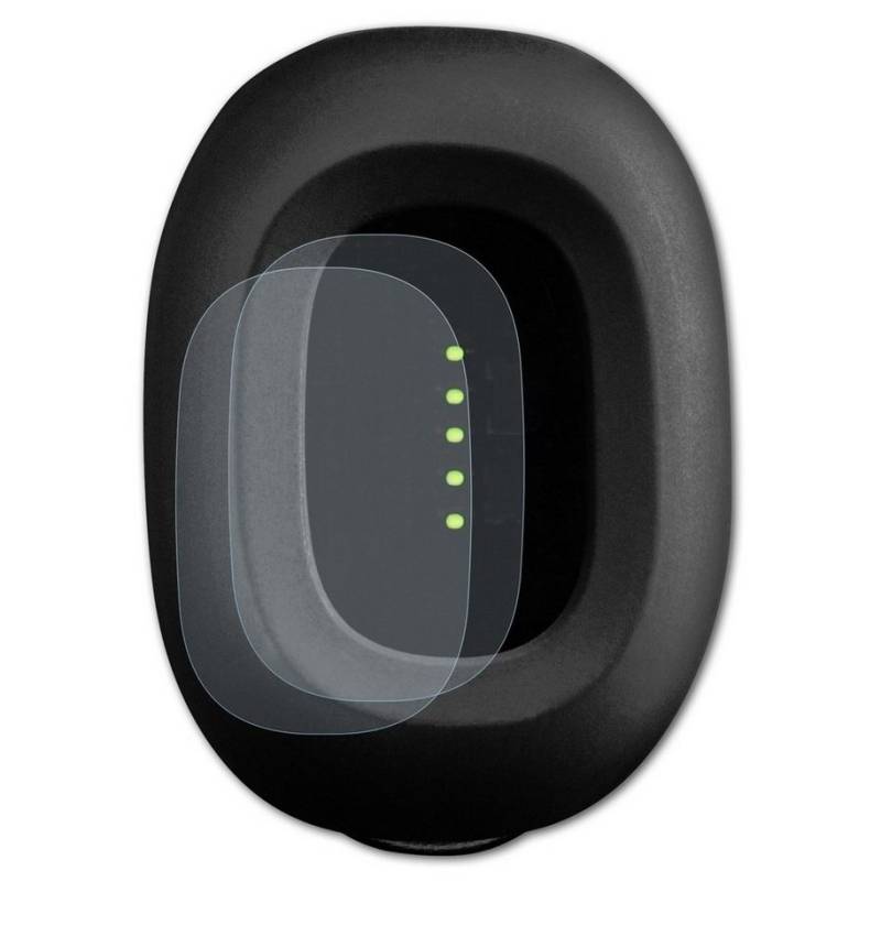 Bruni Schutzfolie Glasklare Displayschutzfolie für Garmin Vivoki, (2 Folien), praktisch unsichtbar von Bruni