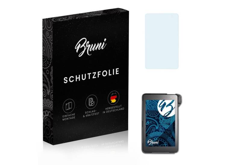 Bruni Schutzfolie Glasklare Displayschutzfolie für Micros Tablet E8, (2 Folien), praktisch unsichtbar von Bruni