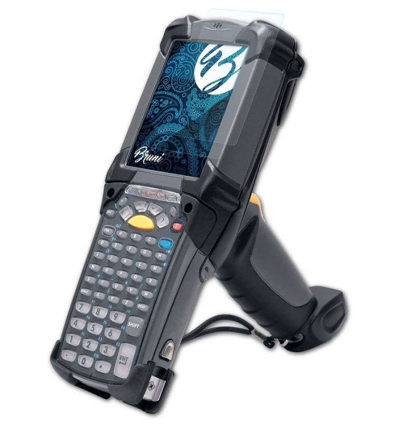 Bruni Schutzfolie Glasklare Displayschutzfolie für Motorola MC9090, (2 Folien), praktisch unsichtbar von Bruni