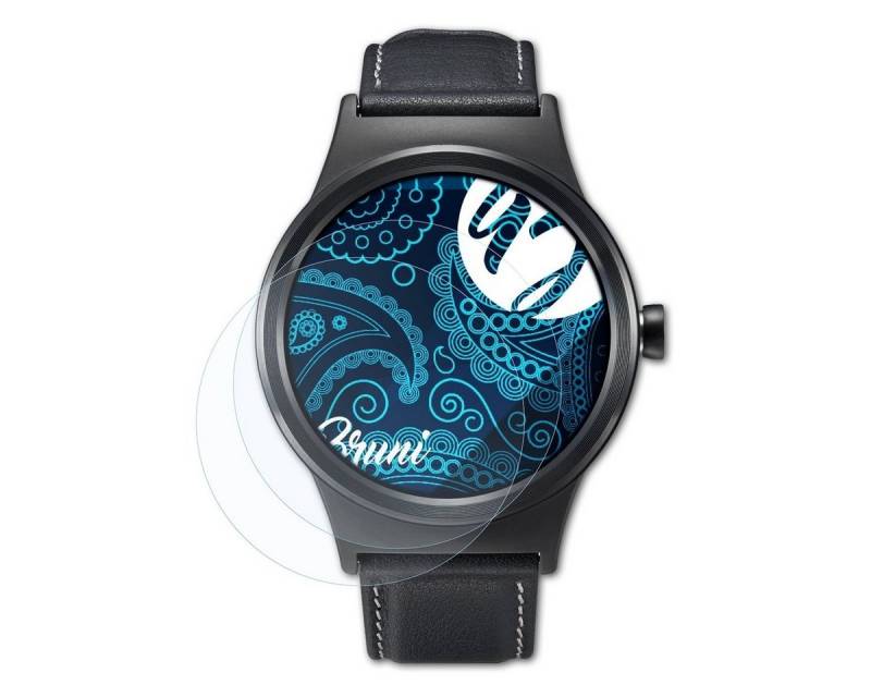 Bruni Schutzfolie Glasklare Displayschutzfolie für Move Time MT10G, (2 Folien), praktisch unsichtbar von Bruni