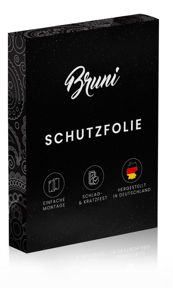 Bruni Schutzfolie Glasklare Displayschutzfolie für Moxee Tablet 2, (2 Folien), praktisch unsichtbar von Bruni