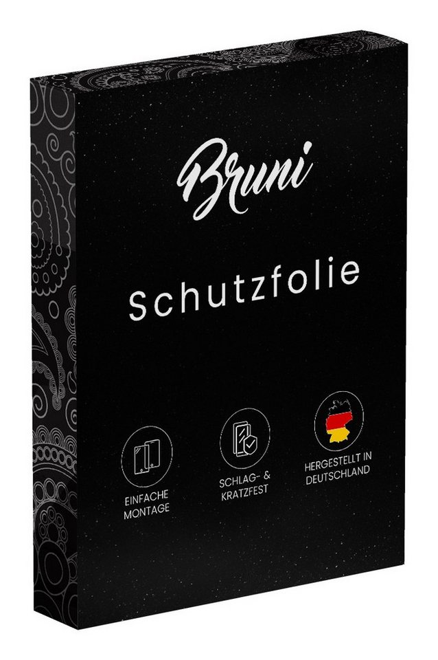 Bruni Schutzfolie Glasklare Displayschutzfolie für Narzo 70 Pro 5G, (2 Folien), praktisch unsichtbar von Bruni