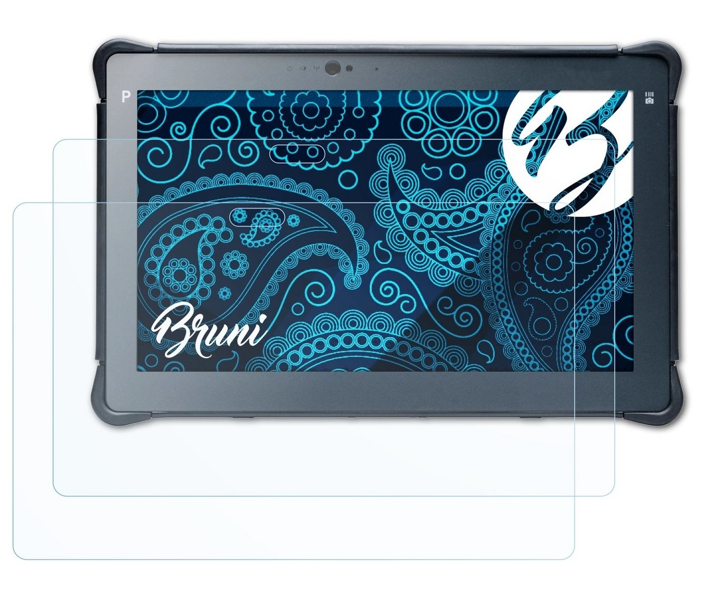 Bruni Schutzfolie Glasklare Displayschutzfolie für R11 Tablet, (2 Folien), praktisch unsichtbar von Bruni