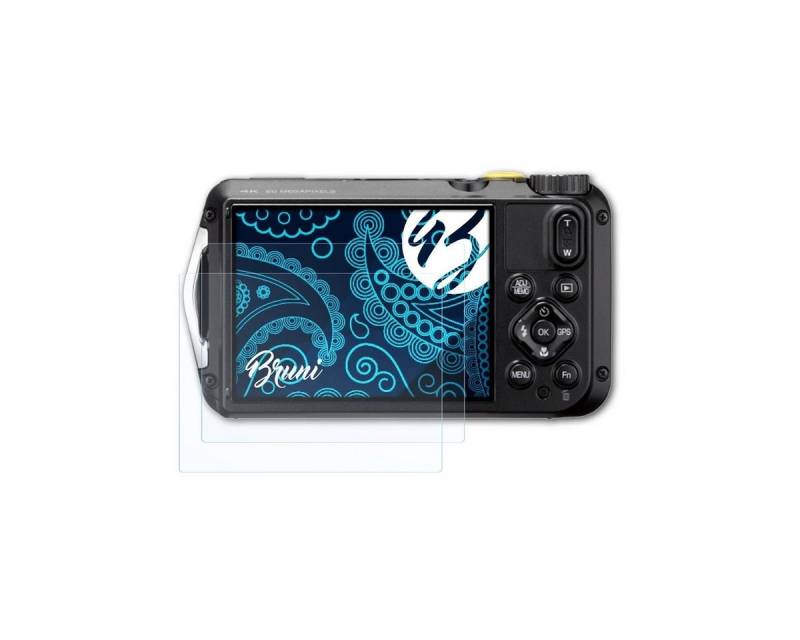 Bruni Schutzfolie Glasklare Displayschutzfolie für Ricoh G900, (2 Folien), praktisch unsichtbar von Bruni