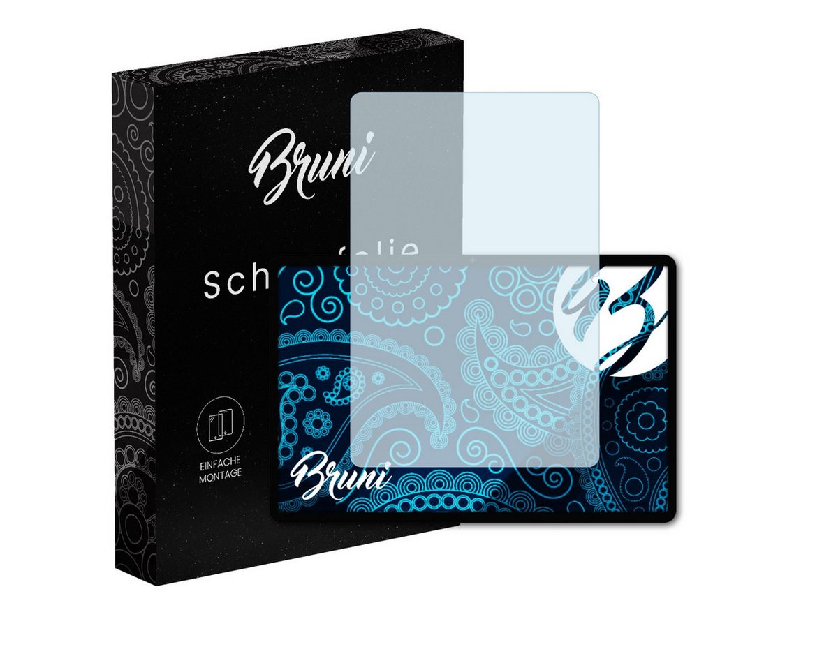 Bruni Schutzfolie Glasklare Displayschutzfolie für Teclast P30T, (2 Folien), praktisch unsichtbar von Bruni