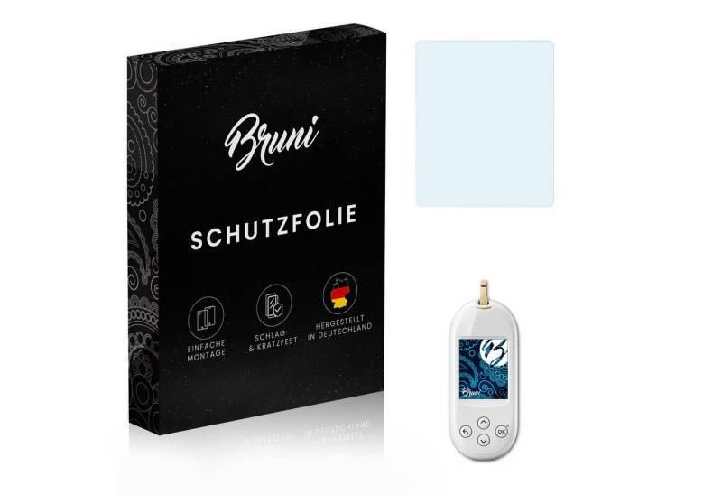 Bruni Schutzfolie Glasklare Displayschutzfolie für Verio Reflect, (2 Folien), praktisch unsichtbar von Bruni