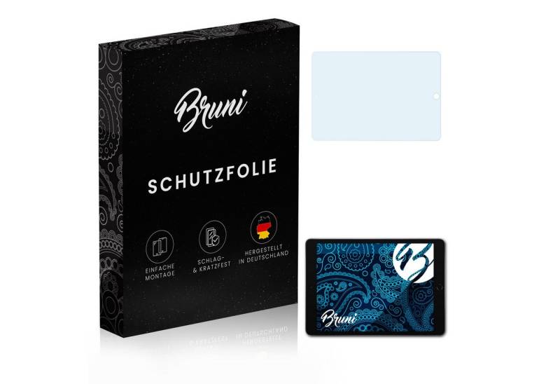 Bruni Schutzfolie Glasklare Displayschutzfolie für iPad 10.2 2019, (2 Folien), praktisch unsichtbar von Bruni