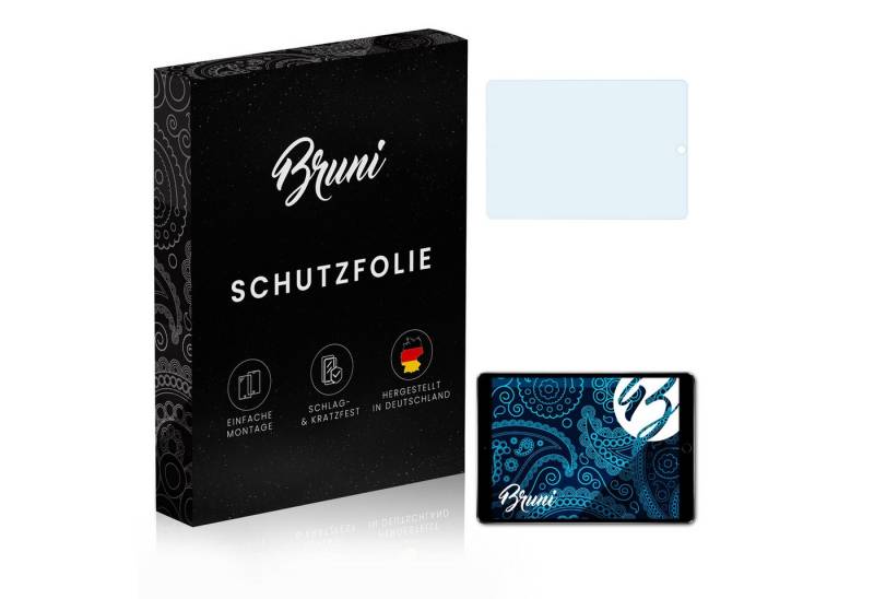 Bruni Schutzfolie Glasklare Displayschutzfolie für iPad Pro 10.5, (2 Folien), praktisch unsichtbar von Bruni