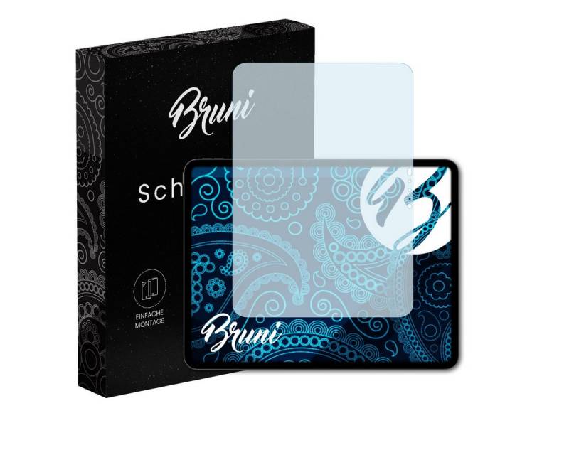 Bruni Schutzfolie Glasklare Displayschutzfolie für iPad Pro 11 2024, (2 Folien), praktisch unsichtbar von Bruni