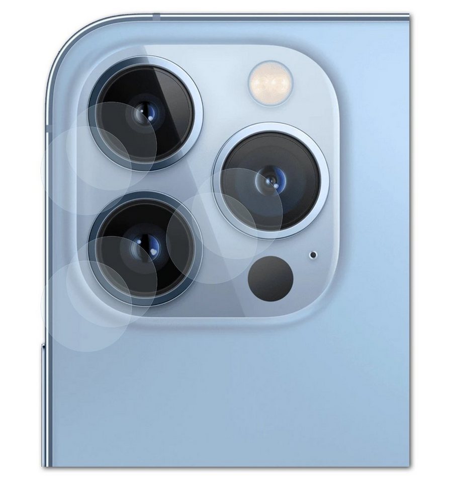 Bruni Schutzfolie für Apple iPhone 13 Pro Lens, (2er Set), praktisch unsichtbar von Bruni