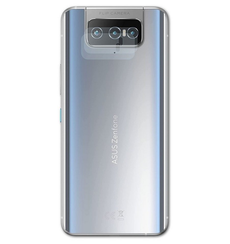 Bruni Schutzfolie für Asus ZenFone 8 Flip Lens, (2 Folien), praktisch unsichtbar von Bruni