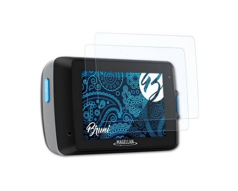 Bruni Schutzfolie für Mio MiVue 688 / 698 Touch, (2 Folien), praktisch unsichtbar von Bruni
