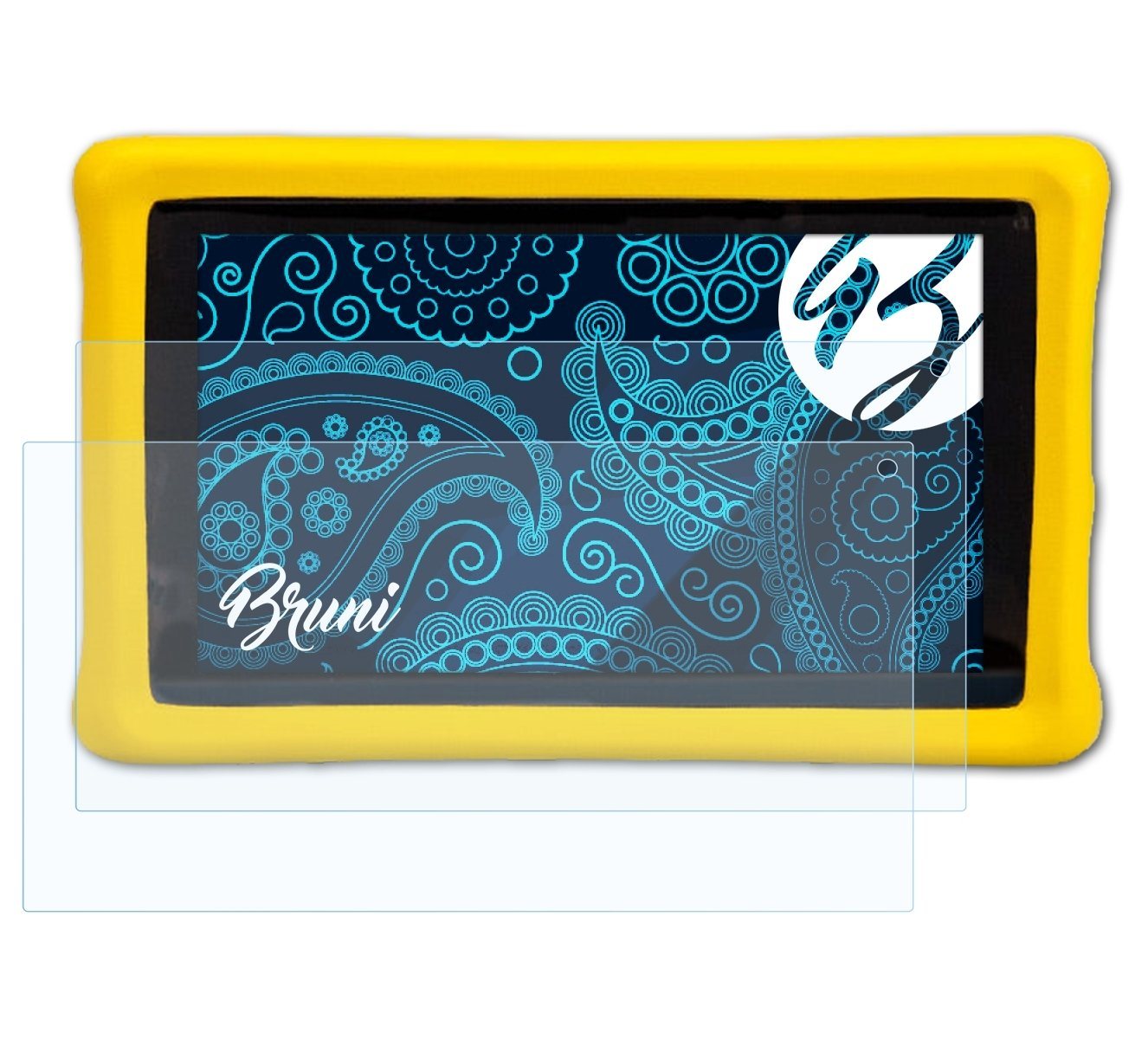 Bruni Schutzfolie für Pebble Gear Toy Story 4 Kids Tablet, (2 Folien), praktisch unsichtbar von Bruni