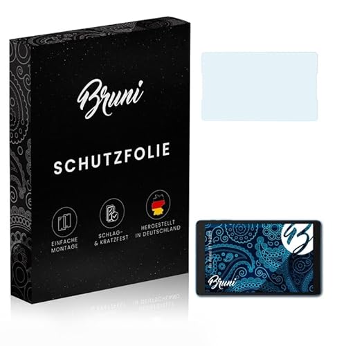 Bruni Schutzfolie kompatibel mit Alcatel 3T 10 2019 Folie, glasklare Displayschutzfolie (2X) von Bruni