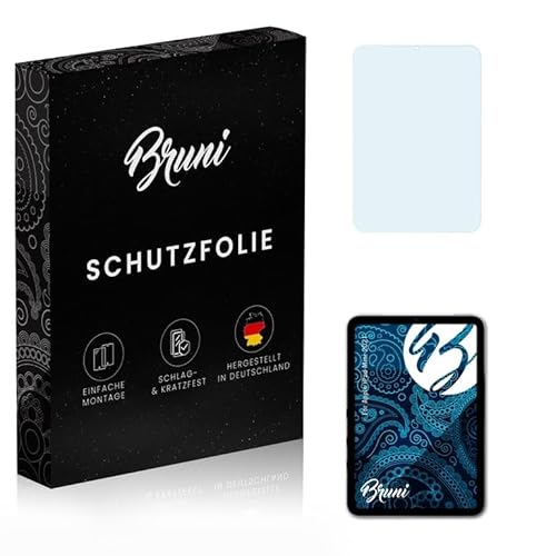 Bruni Schutzfolie kompatibel mit Apple iPad Mini 2021 Folie, glasklare Displayschutzfolie (2X) von Bruni