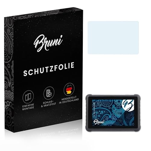 Bruni Schutzfolie kompatibel mit Autel MaxiBAS BT609 Folie, glasklare Displayschutzfolie (2X) von Bruni
